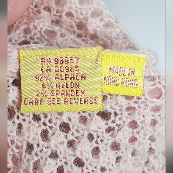 Catherine Malandrino Size M Pink Knit Sweater - Picture 5 of 8